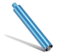 Wiltec Broca diamantada Ø 82 mm largo 450 mm UNC 1¼ tipo 1 broca hueca de perforación en húmedo corona broca de diamante saca núcleos para perforación hormigón, piedra, granito