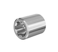 WilTec Casquillo Toma de Fuerza Tipo B 65 mm para Eje Estriado Eje cardán 1 3/8" 6 surcos apero Tractor