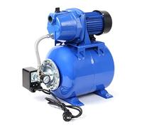 Wiltec Grupo de presión con caudal de 2800l/h 600W bomba doméstica con presostato manómetro