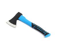 Wiltec Hacha 600g con Mango de Vidrio de Fibra 360mm Hoja de Acero al Carbono para Madera y leña