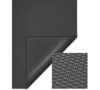 Wiltec, lámina solar para piscina, 5 x 8 metros, negra. Sistema de calentamiento solar para piscina fabricado con una lámina de polietileno (PE) de 400 µm de grosor. Cubierta para piscina, lona para p