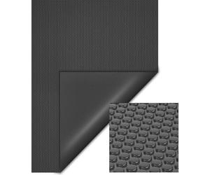 Wiltec, lámina solar para piscina, 5 x 8 metros, negra. Sistema de calentamiento solar para piscina fabricado con una lámina de polietileno (PE) de 400 µm de grosor. Cubierta para piscina, lona para p