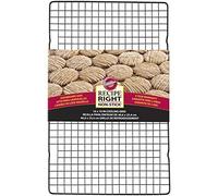 Wilton 03-3136 Estante de enfriamiento, Receta Derecha, Antiadherente, 40,6 cm x 25,4 cm, Acero