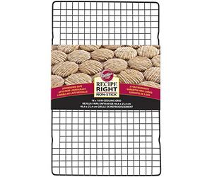 Wilton 03-3136 Estante de enfriamiento, Receta Derecha, Antiadherente, 40,6 cm x 25,4 cm, Acero