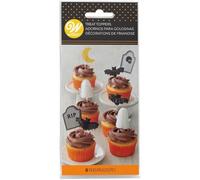 Wilton 05-0-0148 - Decoración para tarta de Halloween pk/8, papel