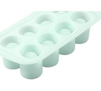 Wilton 405480 - Molde para copitas de 8 cavidades Redondas, Silicona, 4,8 x 12,5 x 25,2 cm