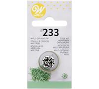 Wilton 418-233 - Boquilla para decoración nº 233, multiabierta