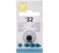 Wilton Boquilla Decoración, Acero Inoxidable, Metal, 2.87x3.81x7.51cm