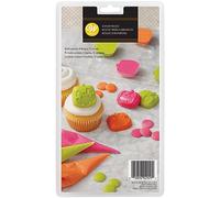 Wilton Candy Mould Molde, Pumpkin Halloween | Molde de Plástico con 12 Cavidades de Calabaza Halloween para Chocolate y Candy Melts
