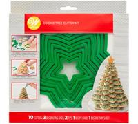 Wilton Christmas Cookie Tree Cutter Set/15