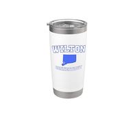 Wilton Connecticut (Connecticut) Vaso térmico de acero inoxidable de doble pared