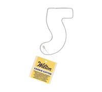 Wilton Cortador de galletas número 5: cortador de galletas de acero inoxidable, juego de cortadores de galletas, galletas, cortadores de galletas con números y letras - 8,5 cm