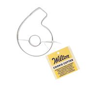 Wilton Cortador de galletas número 6: cortador de galletas de acero inoxidable, juego de cortadores de galletas para galletas, cortadores de galletas con números y letras - 7,5 cm