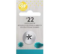 Wilton Decorating Tip #022 Open Star Carded