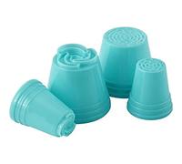 Wilton Easy Bloom Tip - Juego de 4 puntas para decoración de pasteles, flores, rosas y suculentas