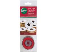 Wilton Linzer Cookie Cutter Set Cortadores, Navidad, Set/7 | Cortador de Galletas de Metal, Cortador para Galletas, Pastas, Masa, Fondant, Mazapán y Más