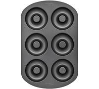 Wilton Molde Antiadherente para Hornear 6 Donuts o Rosquillas de 8,5cm Cada uno, 2105-0565