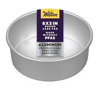 Wilton Molde Decorator Preferred Redondo, diámetro 20 x 7,5 cm, Gris (2105-6105)