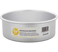 Wilton Molde Redondo de Aluminio Decorator Preferred de 20,3 x 7,62 cm