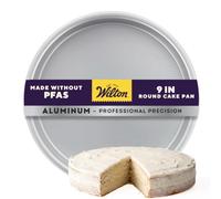 Wilton Performance Pans Molde para Hornear, Ø 23 cm, 2 uds | Molde Redondo para Pasteles y Tartas, Resistente y con Distribución Uniforme del Calor
