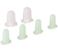 Wilton Piping Tip Covers Set de Tapas para Boquillas, Set/6 | Tapas de Silicona para Boquillas, Mantienen Frescos el Glaseado y la Crema, para Boquillas Estándar y Grandes