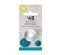 Wilton Punta 4B para Decoración de Tartas en Forma de Estrella Abierta