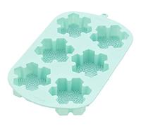 Wilton Silicone Mould Molde de Silicona, Snowflakes | Molde de Silicona con 6 Copos de Nieve para Navidad e Invierno, Apto para Horno hasta 260 °C