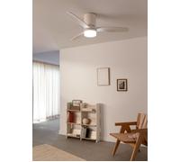 WIND CALM LINE - Ventilador De Techo 40W Silencioso Ø132 Cm 100% Madera Mando A Distancia
