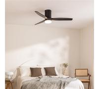 WIND CALM NATURAL WOOD - Ventilador De Techo 40W Silencioso 100% Madera Mando A Distancia