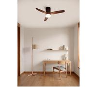 WIND CALM NATURAL WOOD - Ventilador De Techo 40W Silencioso 100% Madera Mando A Distancia