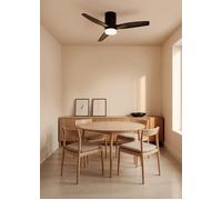 WIND CALM NATURAL WOOD - Ventilador De Techo 40W Silencioso 100% Madera Mando A Distancia