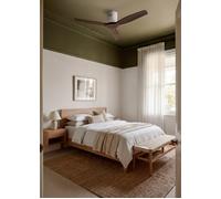 WIND CALM NATURAL WOOD - Ventilador De Techo 40W Silencioso 100% Madera Sin Luz