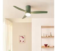 WIND CALM - Ventilador De Techo 40W Silencioso Con Aspas De ABS Técnico Varios Tamaños Mando A Distancia