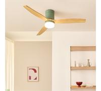 WIND CALM - Ventilador De Techo 40W Silencioso Con Aspas De ABS Técnico Varios Tamaños Mando A Distancia