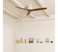 WIND CALM - Ventilador De Techo 40W Silencioso Con Aspas De ABS Técnico Varios Tamaños Sin Luz