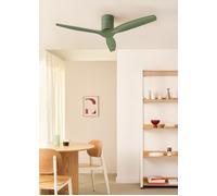 WIND CALM - Ventilador De Techo 40W Silencioso Con Aspas De ABS Técnico Varios Tamaños Sin Luz & Mando A Distancia & M (Ø132cm) (estancias 10m²-25m²) & Sage