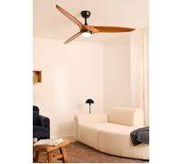 WIND CENTURY - Ventilador De Techo 40W Silencioso Ø152 Cm 100% Madera Mando A Distancia