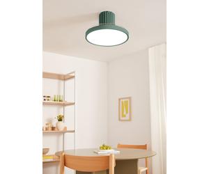 WIND CLEAR SCULPT - Ventilador De Techo 40W Silencioso Ø114 Cm Aspas Retráctiles Con Luz LED Con Luz