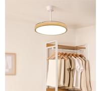 WIND CLEAR STUDIO - Ventilador De Techo 40W Silencioso Aspas Retráctiles Con Luz LED Varios Tamaños Mando A Distancia
