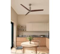 WIND FORMA - Ventilador De Techo 45W Silencioso Ø152 Cm Con Luz Ambiental Opcional Sin Luz