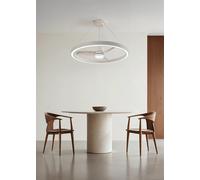 WIND HALO - Ventilador De Techo 36W Silencioso Ø108cm Con Aro De Luz LED Con Luz