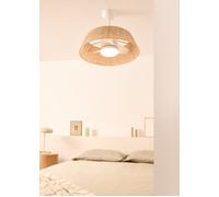 WIND LAMP NATURAL WOVEN - Ventilador De Techo 25W Silencioso Ø60cm Con Luz LED Con Luz