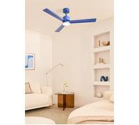 WIND MODERN - Ventilador De Techo 40W Silencioso Con Luz LED Varios Tamaños Mando A Distancia