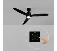 WIND STYLANCE NATURAL WOOD - Ventilador De Techo 40W Silencioso 100% Madera Varios Tamaños Controlador De Pared + Mando