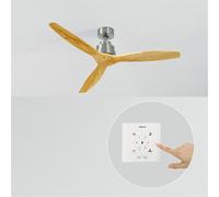 WIND STYLANCE NATURAL WOOD - Ventilador De Techo 40W Silencioso 100% Madera Varios Tamaños Sin Luz