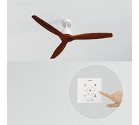 WIND STYLANCE NATURAL WOOD - Ventilador De Techo 40W Silencioso 100% Madera Varios Tamaños Sin Luz
