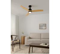 WIND STYLANCE - Ventilador De Techo 40W Silencioso Con Aspas De ABS Técnico Varios Tamaños Mando A Distancia