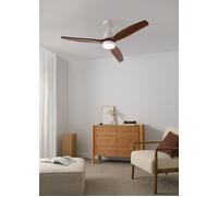 WIND STYLANCE - Ventilador De Techo 40W Silencioso Con Aspas De ABS Técnico Varios Tamaños Mando A Distancia