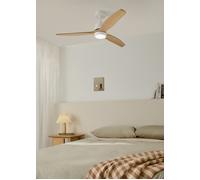 WIND STYLANCE - Ventilador De Techo 40W Silencioso Con Aspas De ABS Técnico Varios Tamaños Mando A Distancia