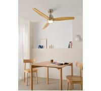 WIND STYLANCE - Ventilador De Techo 40W Silencioso Con Aspas De ABS Técnico Varios Tamaños Mando A Distancia
